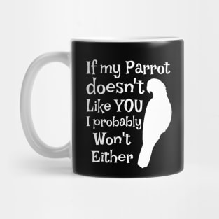 Parrot Doesn't Like You Mug